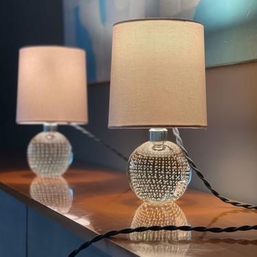 Pairpoint | Controlled Bubbles Table Lamps (pair) 