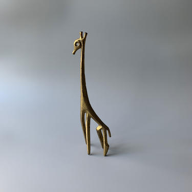 Taisto Kaasinen Porcelain Giraffe Sculpture For Arabia Finland