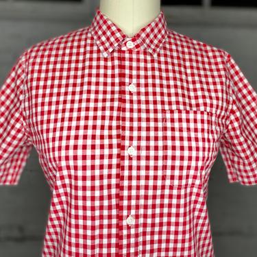 Checkered Button Up Shirt 