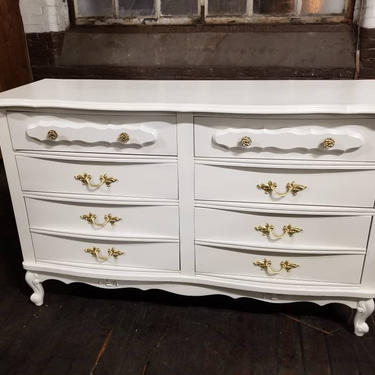 SHIPPING KAREN Vintage French Provincial Dresser Bathroom Vanity Bedroom Set Nursery Lingerie Cabinet French Dresser Girls Dresser 