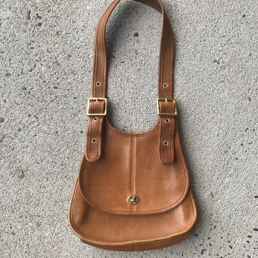 Rare, Vintage Coach Classic Pouch, mini bag, saddle tan