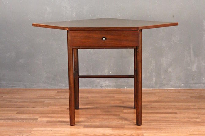 Stanley Mid Century 1 Drawer Corner Desk Online Only From