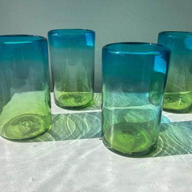Amici Recycled Glass Tumblers Set of Four 
