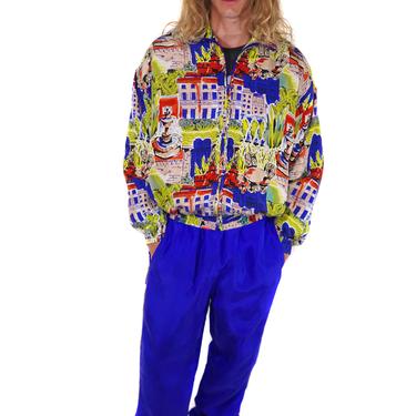 Costa Azul Silk Leisure Suit