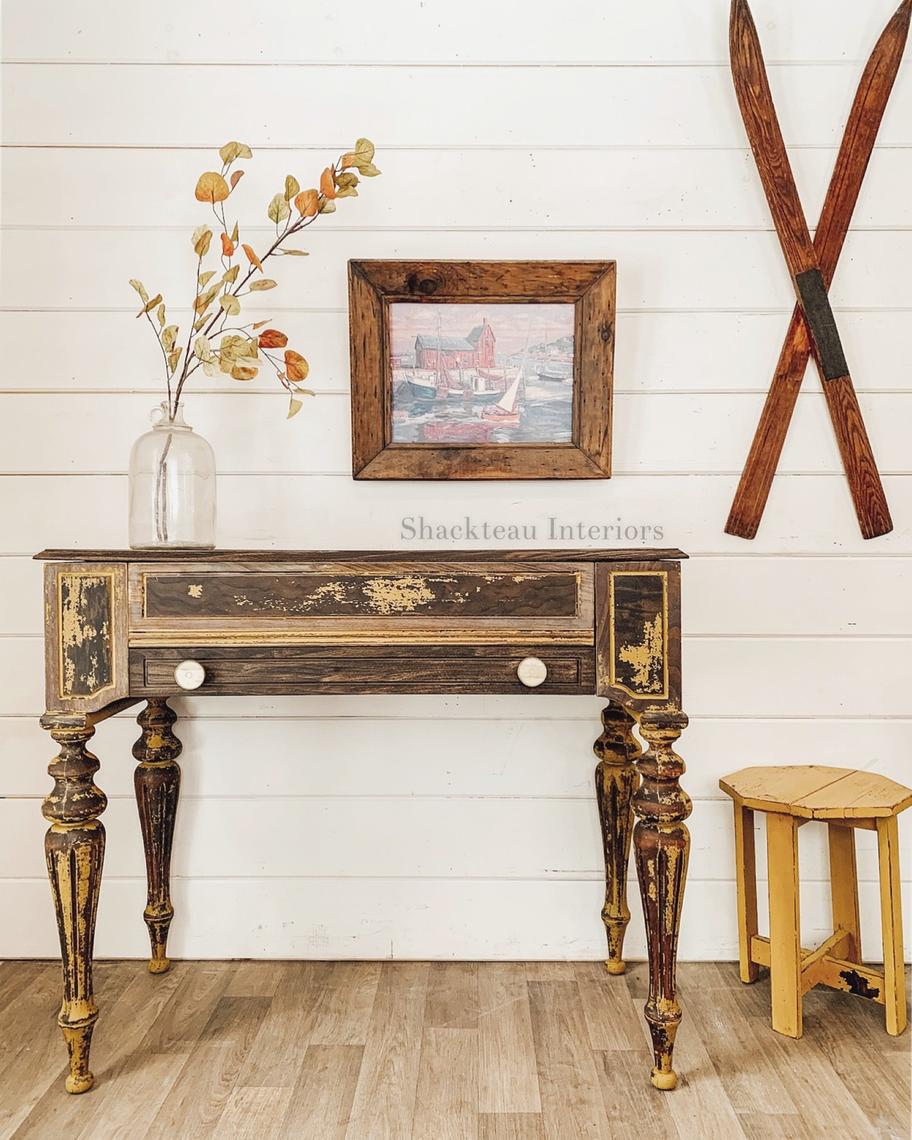 Antique Desk Shackteau Interiors Essex County, MA