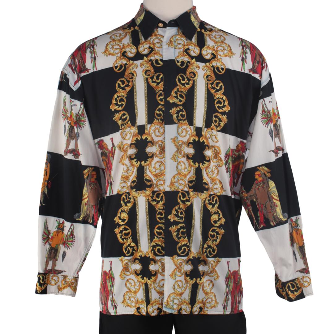 Versace Versus Native American Shirt | Wasteland | Los Angeles, CA ...