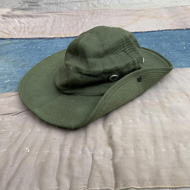 RARE Vietnam War In Country Made Bush Hat 7 South Vietnam Cowboy ARVN Special Forces Us Army Bring Back 