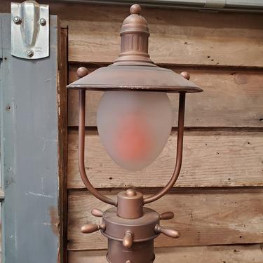 Nautical Outdoor Lamp Post