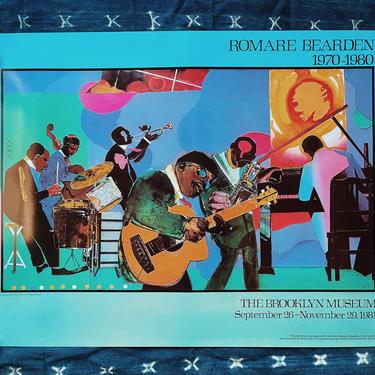 Vintage 1981 Italian Museum Exhibition Poster