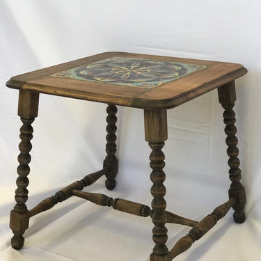 Free and Insured Shipping Within US - Catalina Tile Table Stand 