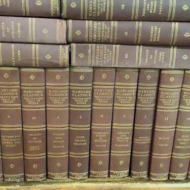 Antique Books, Harvard Classics, 102 Volumes , 1910 Edition, "Five Foot Shelf"!!