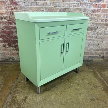 FREE SHIPPING Vintage metal changing table 