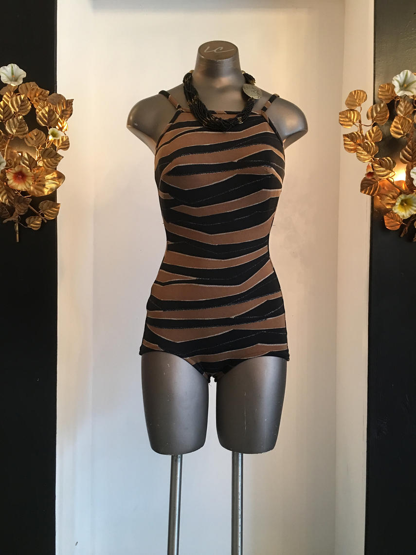1960s swimsuit, vintage 60s swimsuit, 60s bathing suit, 60s maillot