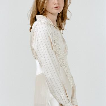 Pinstripe Blouse