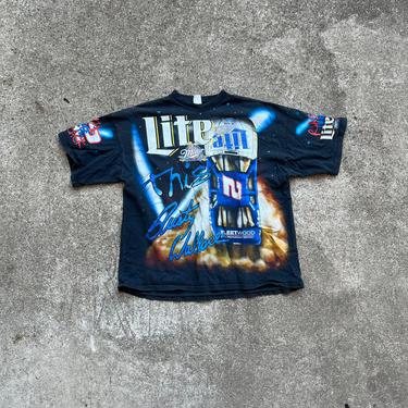 Vintage 1997 Rusty Wallace Large Graphic Shirt Miller Lite 