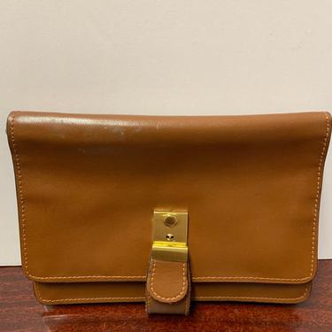 Vintage Leather Travel Case 