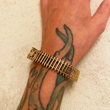 Gold Trifari Chain Bracelet