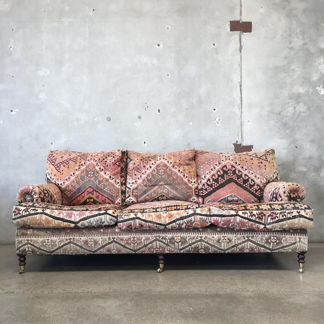 Smith Kilim Upholstered Sofa Urban Americana Long Beach, CA