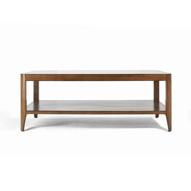 Walnut Mid Century Coffee Table, Mid Century front table, Mid Century sofa table  - Bella Collection - Ekais 