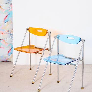 Lucite Folding Chairs