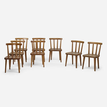 Utö chairs, set of eight (Axel Einar Hjorth)