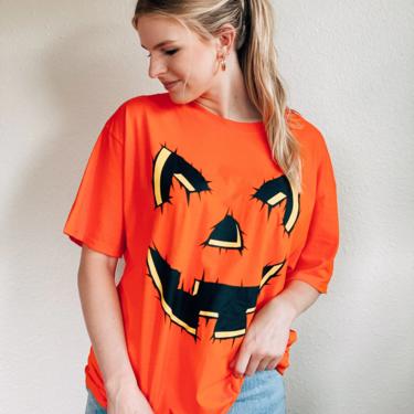 Halloween Jack-O- Lantern Pumpkin Shirt 