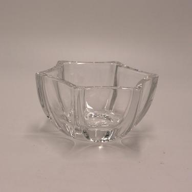 vintage Wterford Marquis votive / clear glass/waterford crystal 