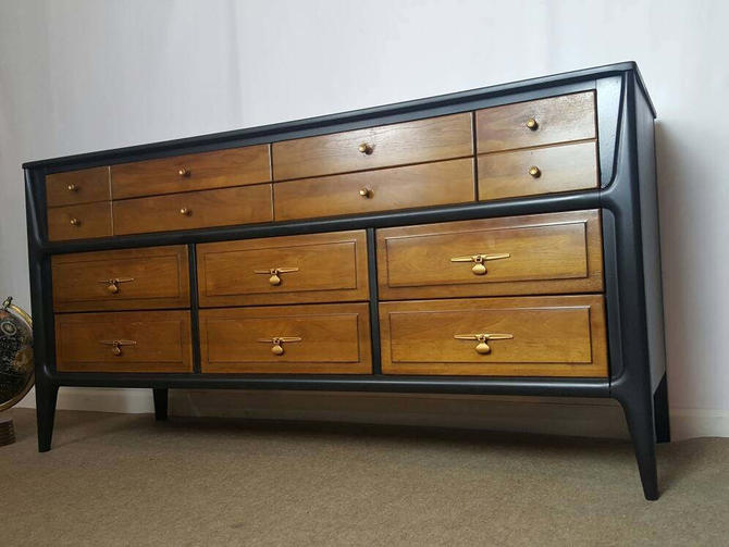 Lowboy Dresser Mid Century Modern By Uniquebyruth From Unique By