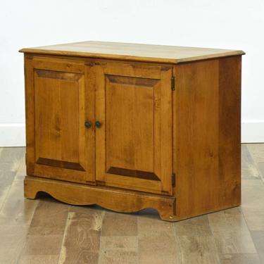 Garrard Record Player Cabinet W Receiver 