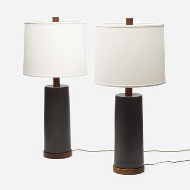 Table lamps, pair (Gordon and Jane Martz)