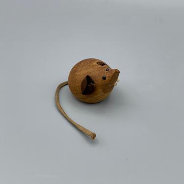 Teak Mouse by H+F Denmark 