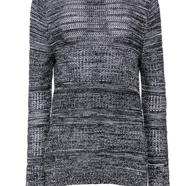 Proenza Schouler - Black &amp; White Knit Sweater Sz XL