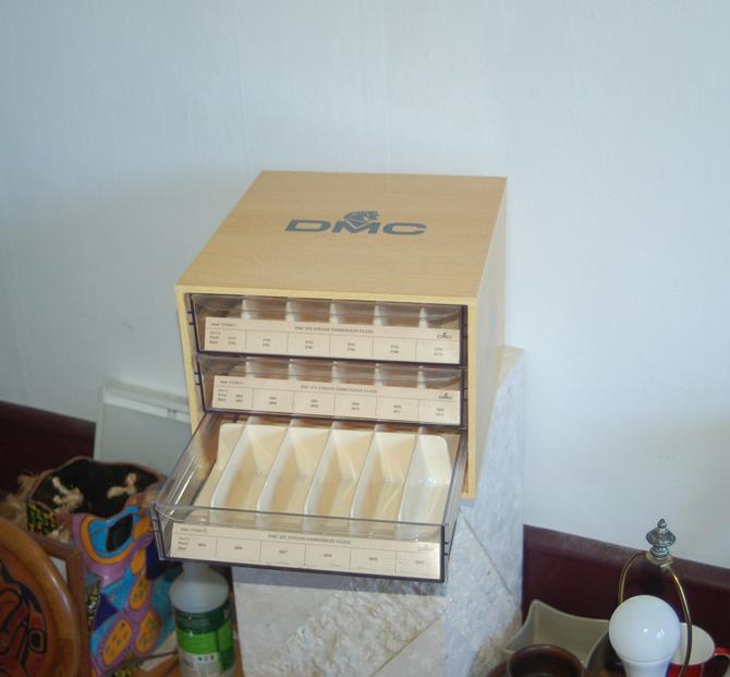 dmc embroidery thread organizer