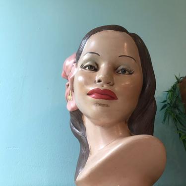 1950 MARWAL HAWAII HULA HEAD・HULA BUST Vintage Marwal Hawaiian