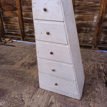 Cool 5 Drawer Under the stairs Dresser 10 3/4"-22"×16"×45 1/4"