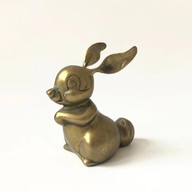 Vintage Brass Rabbit 