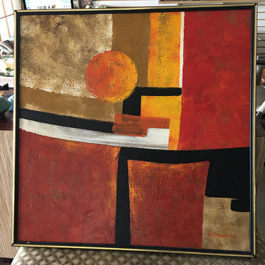 Wonderful Signed Abstract 
