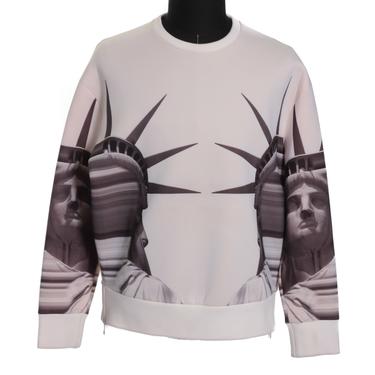 Neil barrett neoprene sweatshirt hotsell