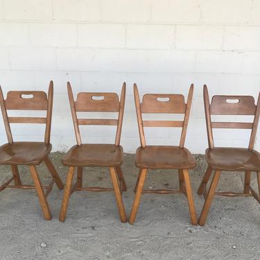 Vintage Cushman Colonial Creation dining table set 