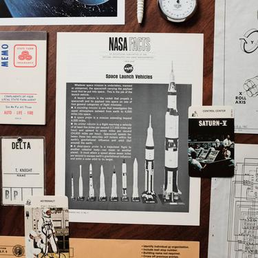 1967 Nasa Spacecraft vehicles fact sheet 