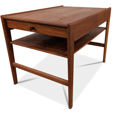 Teak Sewing Table w Drawer - 4021