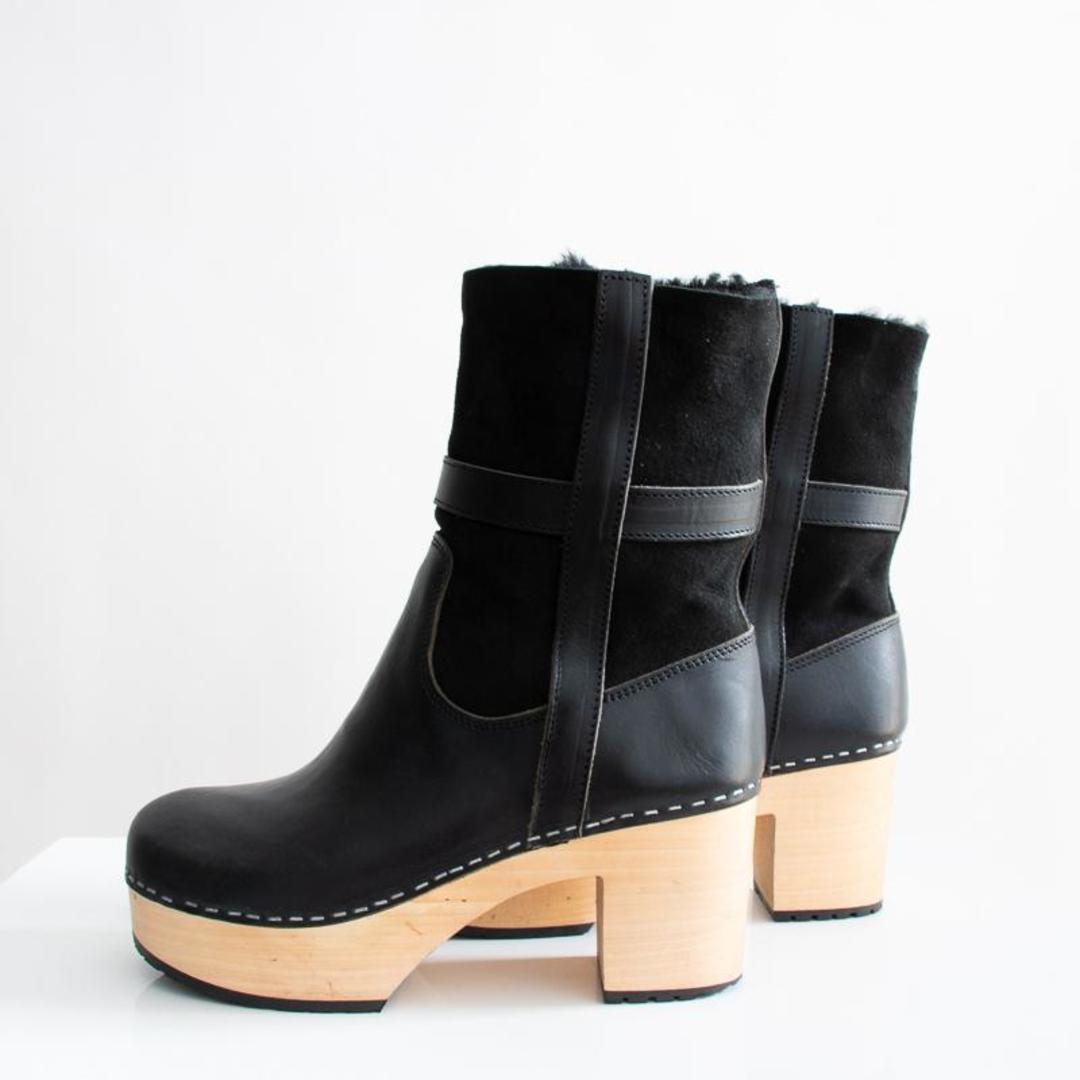 Swedish Hasbeens Hippie Low 39 Boot Consignment Brooklyn