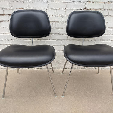 Mid Century Modern Herman Miller DCM Chairs 