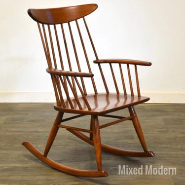 Russel Wright for Conant Ball Rocking Chair 