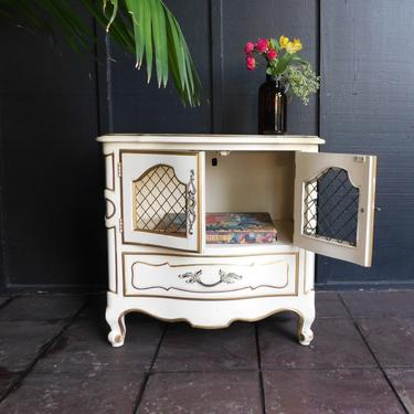 Vintage French Provincial Side Table