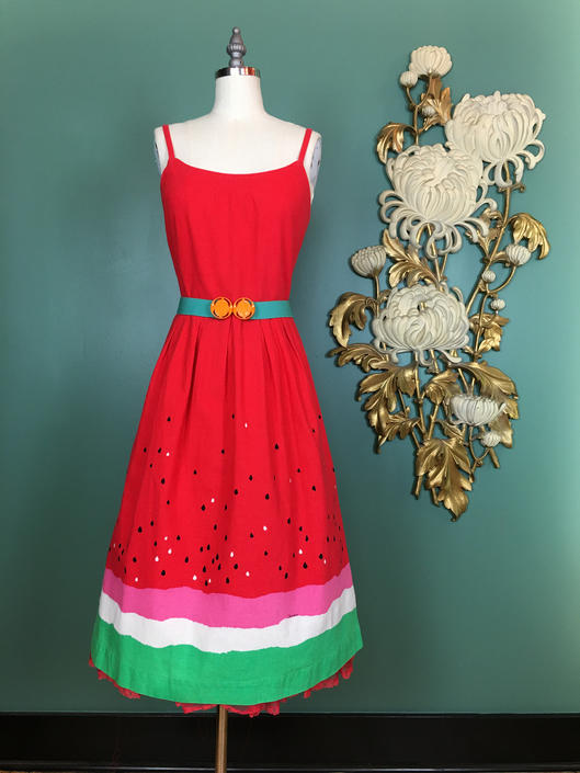 Talbots watermelon outlet dress