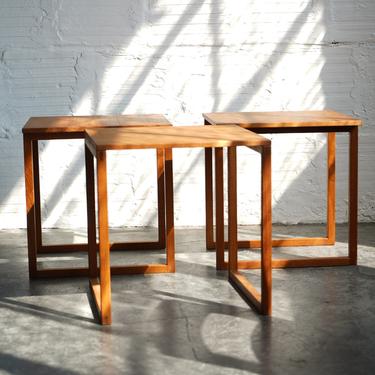 Nesting Cube Side Tables