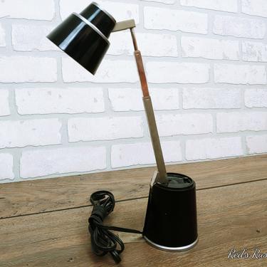 Black Lampette Koch Creations Small Task Table Lamp 