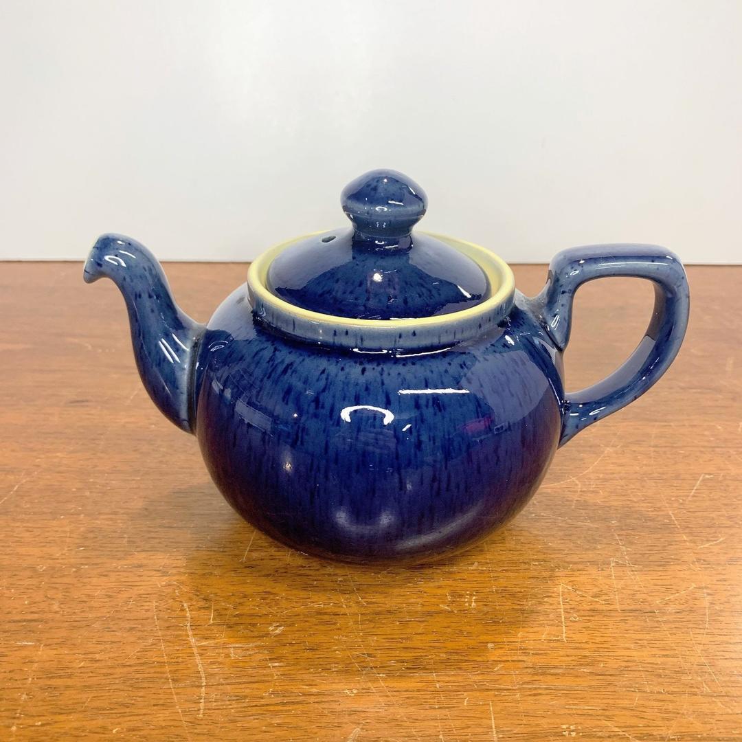 Vintage Denby Echo Blue Stoneware Teapot and Coffee Pot Set – edgebrookhouse