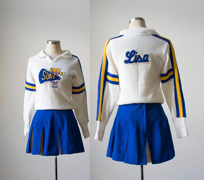 vintage cheerleading uniform